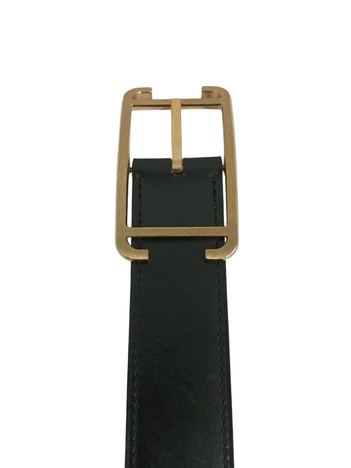 HERMES BELT VLACK/NAVY C TY 440 AB