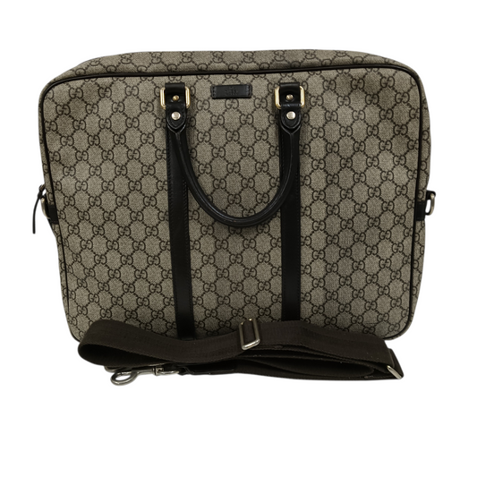 GUCCI 2WAY Bag 208483 Gray Scratch