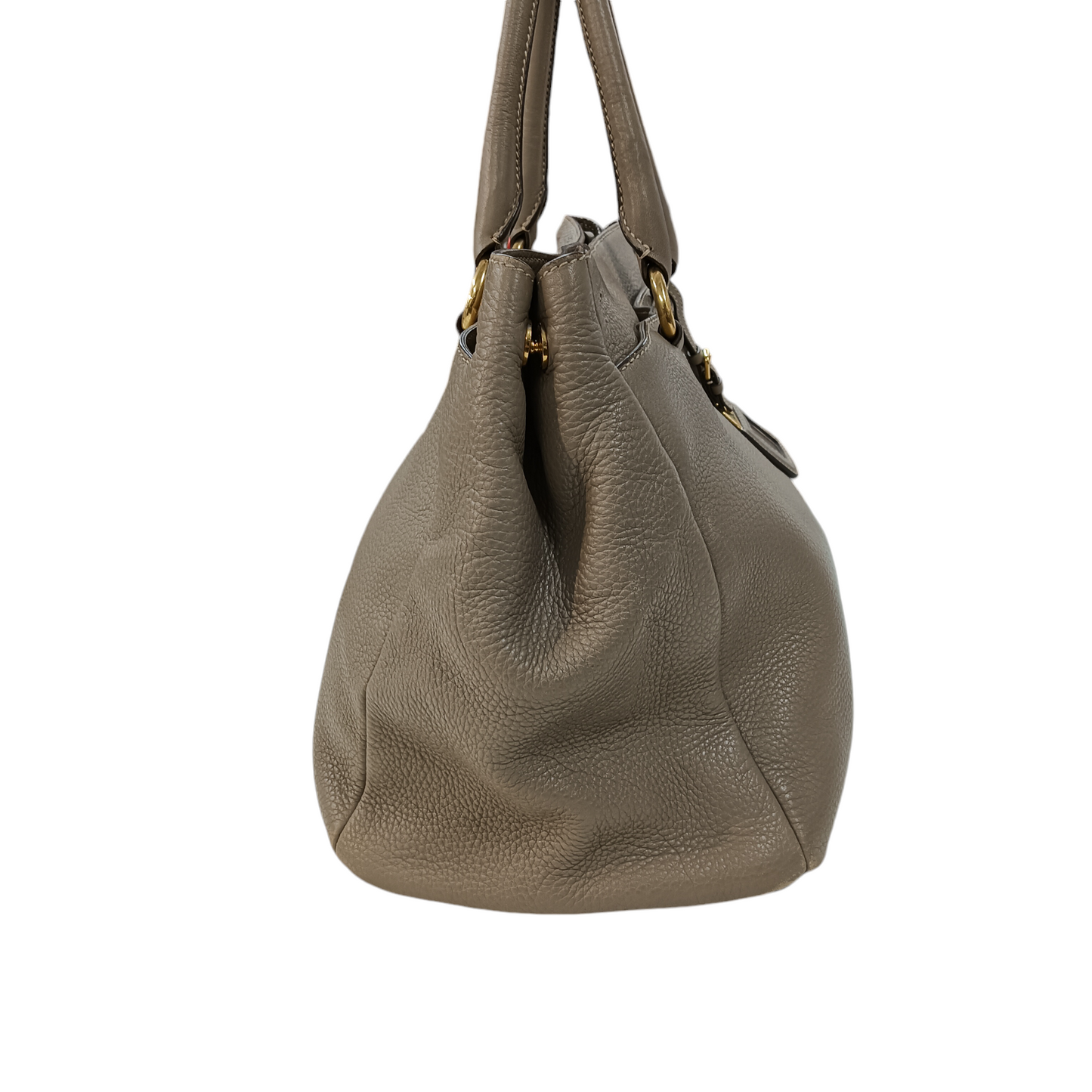 PRADA 2WAY BAG BEIGE