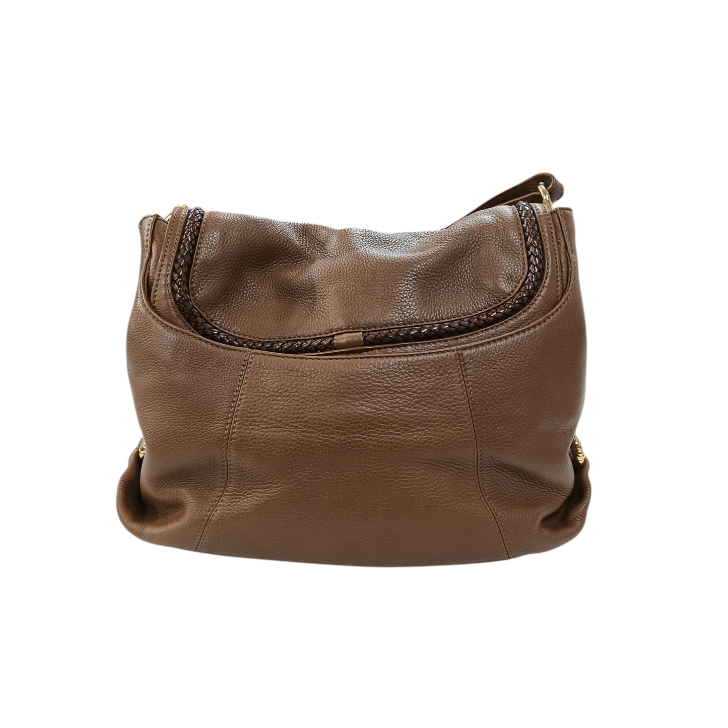 MICHAEL KORS 2Way Shoulder Bag Brown/Gold