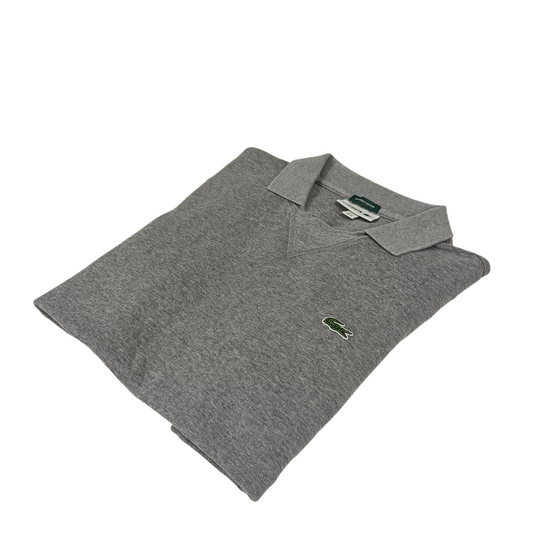 LACOSTE Polo Shirts Size M Men's Gray Exclusive Edition