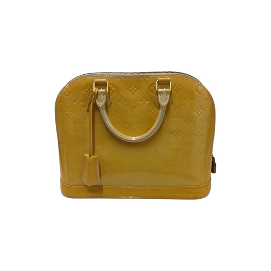 LOUIS VUITTON Handbag Yellow Rank B