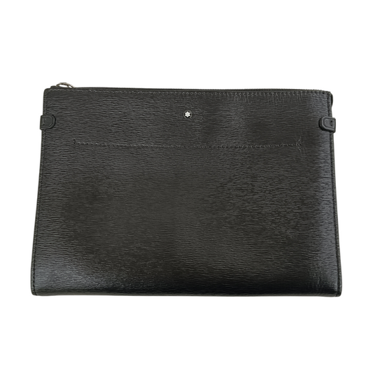 MONTBLANC Clutch Bag Rank (B) Black MEISTERSTUCK 4810 PORFOLIO