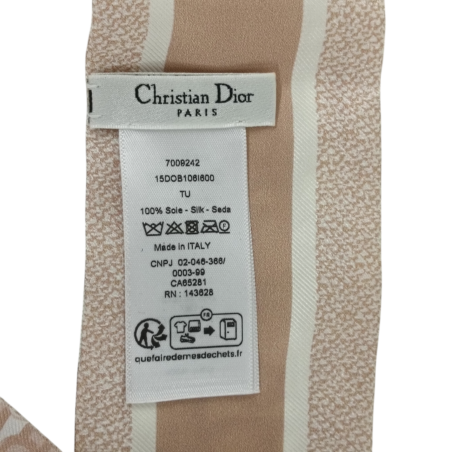 Christian Dior Scart 15D0B106I600 Rank (B) Beige