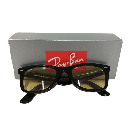 RAY-BAN Sunglasses RB2140-F Black Rank A