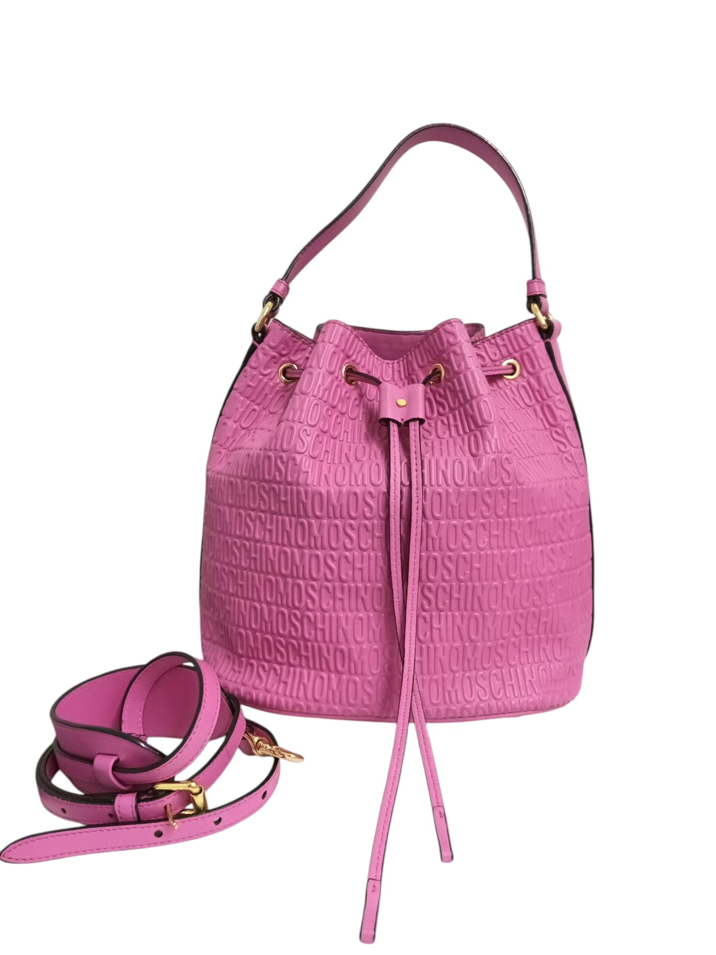 MOSCHINO Handbag Shocking Pink Rank (B)