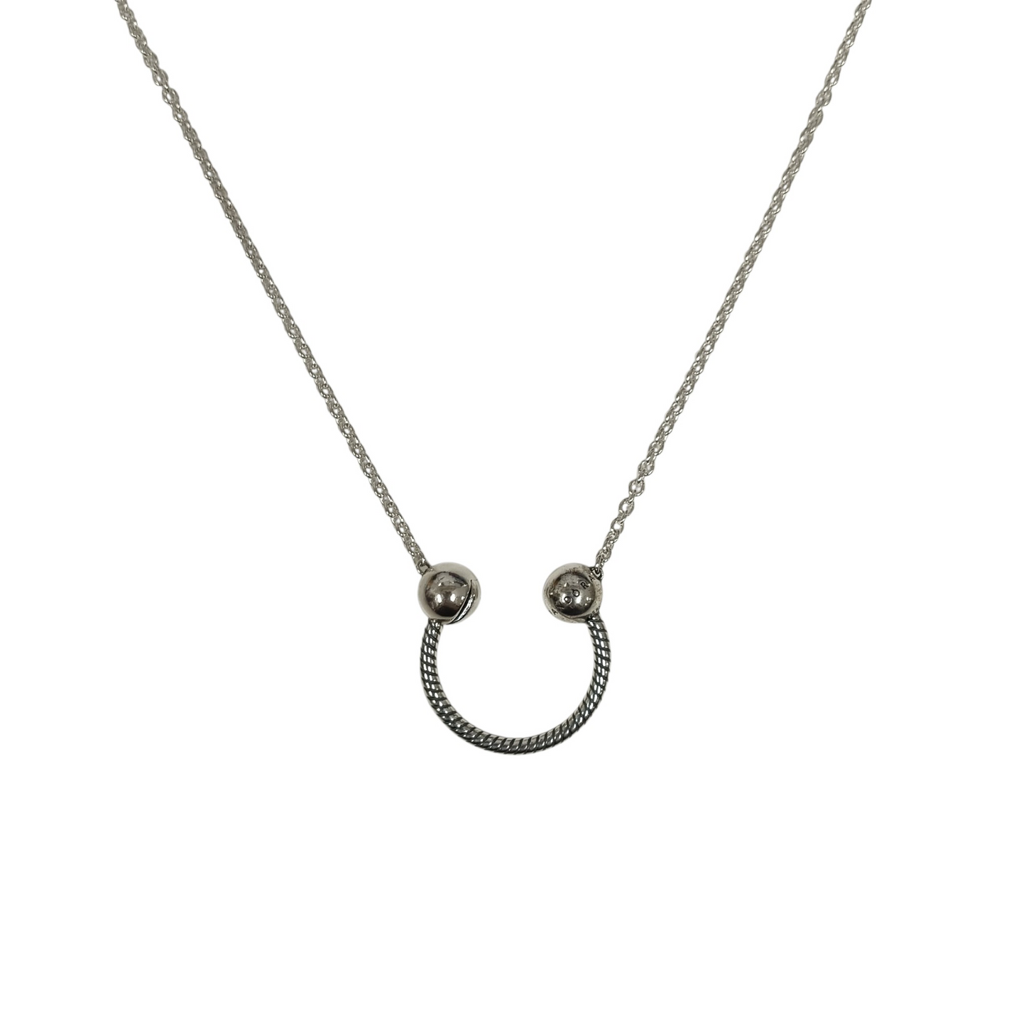 PANDORA Necklace Silver Moment U-Shape