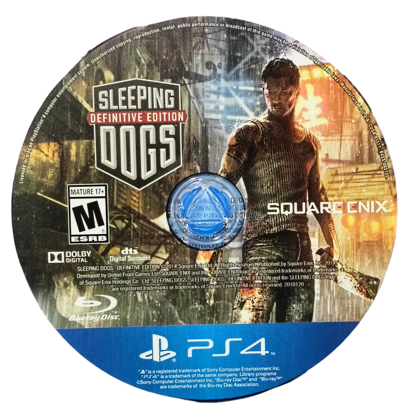 SLEEPING DEFINITIVE DOGS Square Enix Game Software