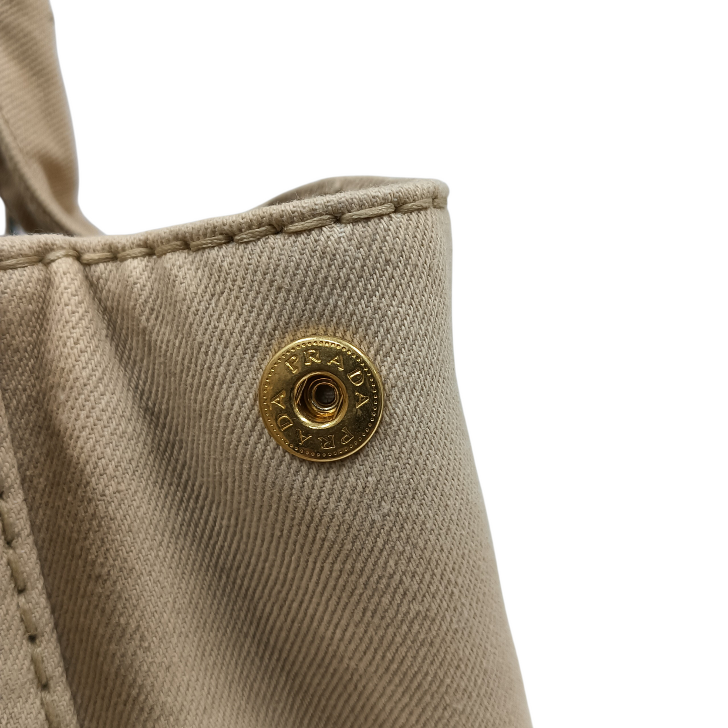 PRADA Handbag B1877B Beige