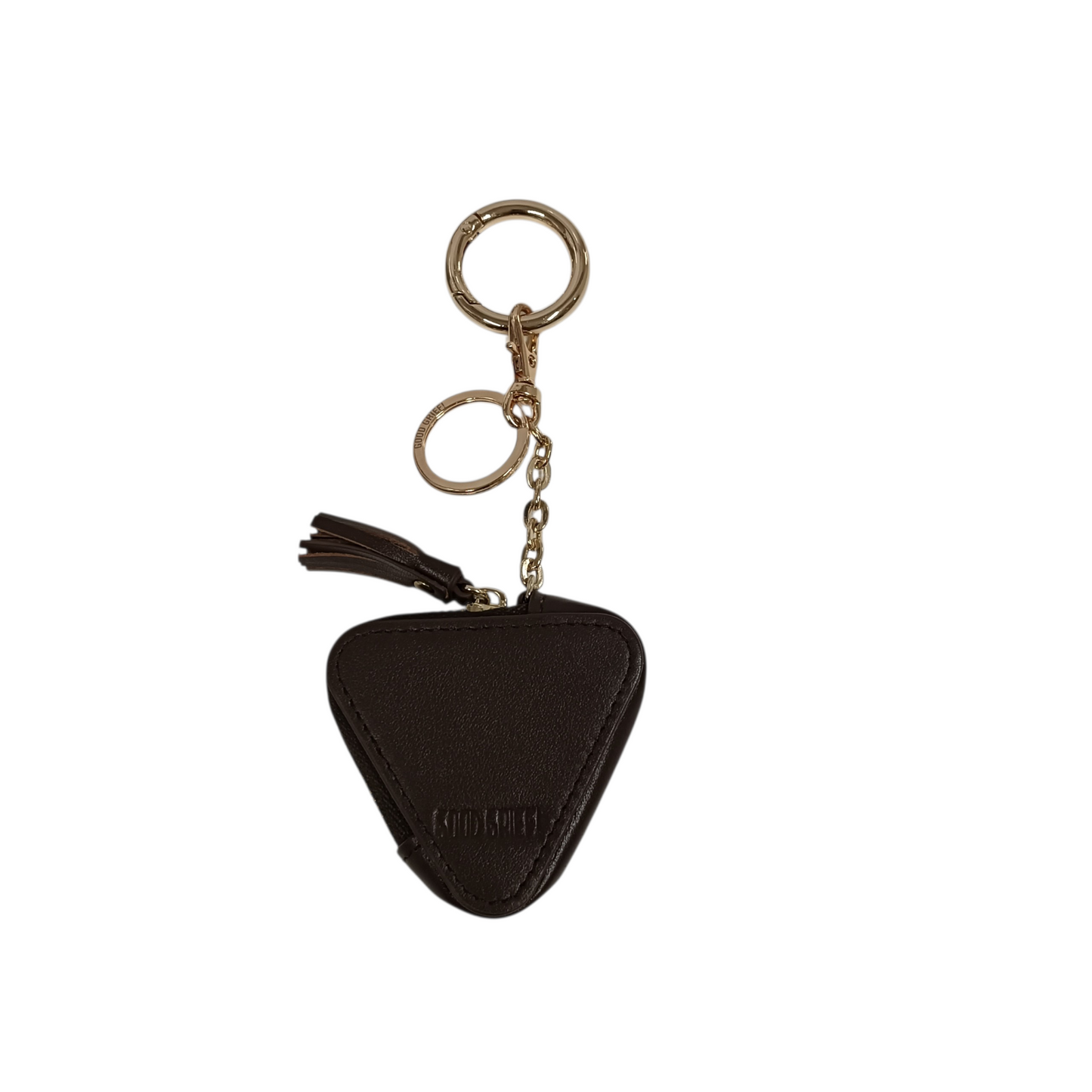 GOOD GRIEF Key Ring Brown