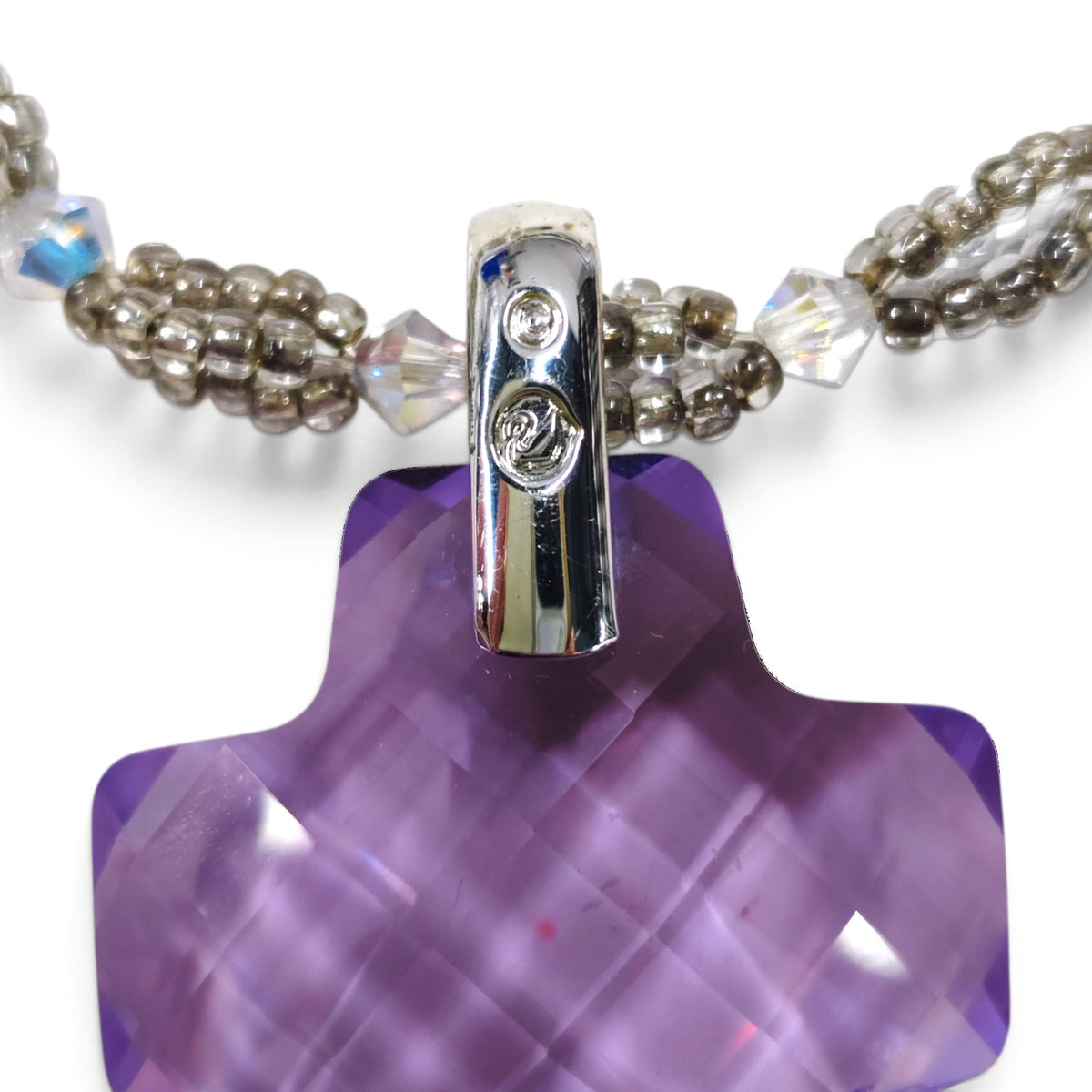 SWAROVSKI Necklace Purple Rank B