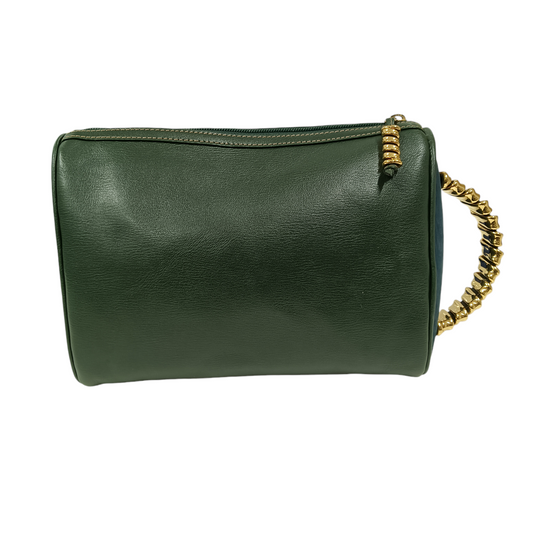 LOEWE HANDBAG VELAZQUEZ VINTAGE GREEN/BLUE