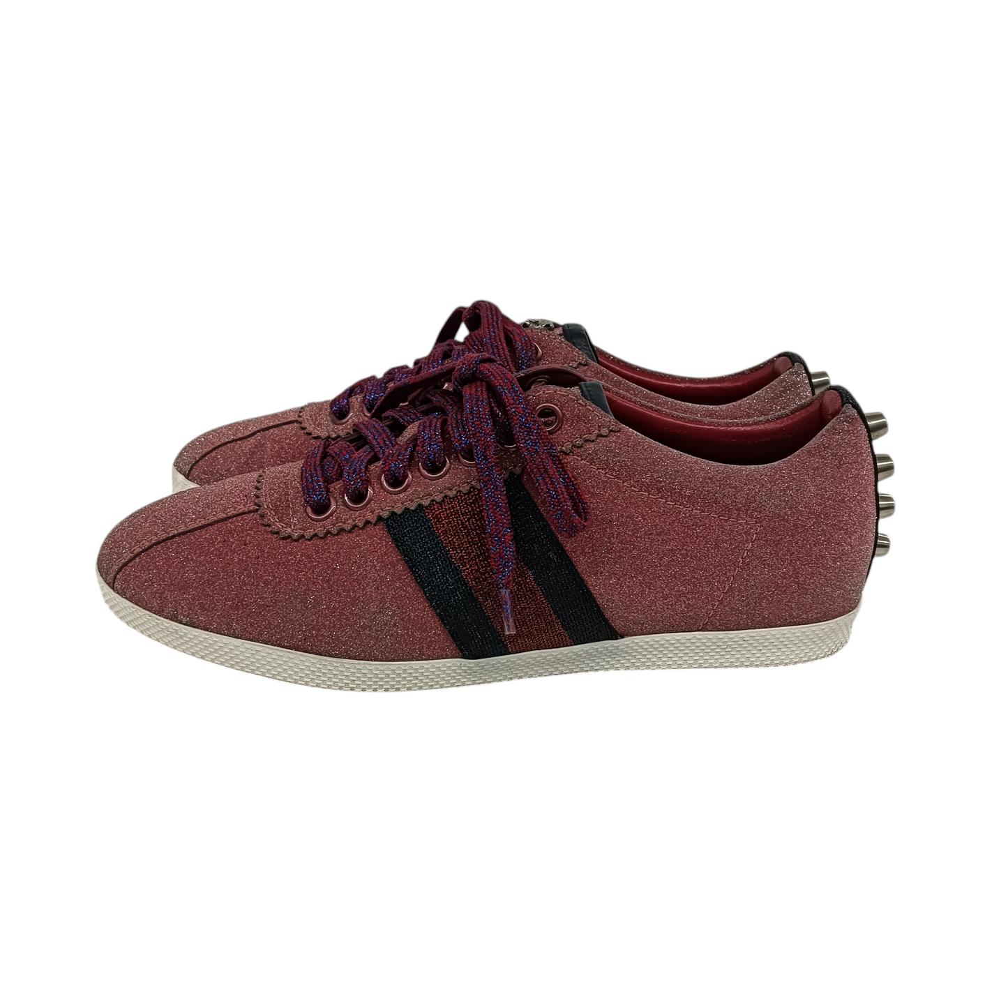 GUCCI Sneaker 35 1/2 Lady's Pink 420093 Glitter