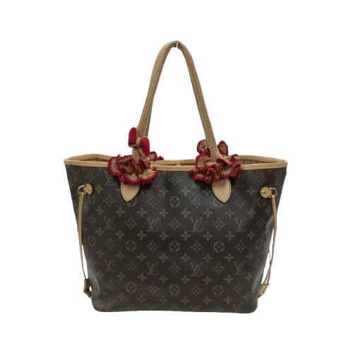 LOUIS VUITTON Shoulder Bag Monogram M46987 Brown **Stain/Damage CA0038 Neverfull MM **Without Smelly