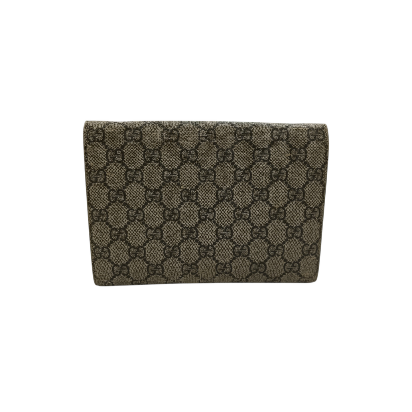 GUCCI Wallet GG Supreme Dionysus Chain Wallet Brown 401231