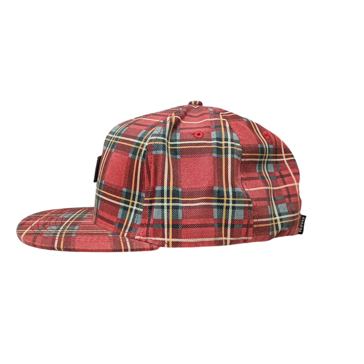 10Deep Cap Red Chekcked