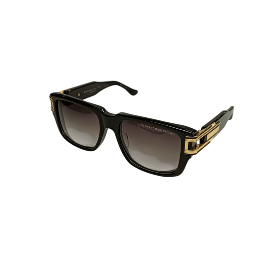 DITA Sunglasses DTS402-A-01 Rank(AB) Black/Gold 10years Limited Edition