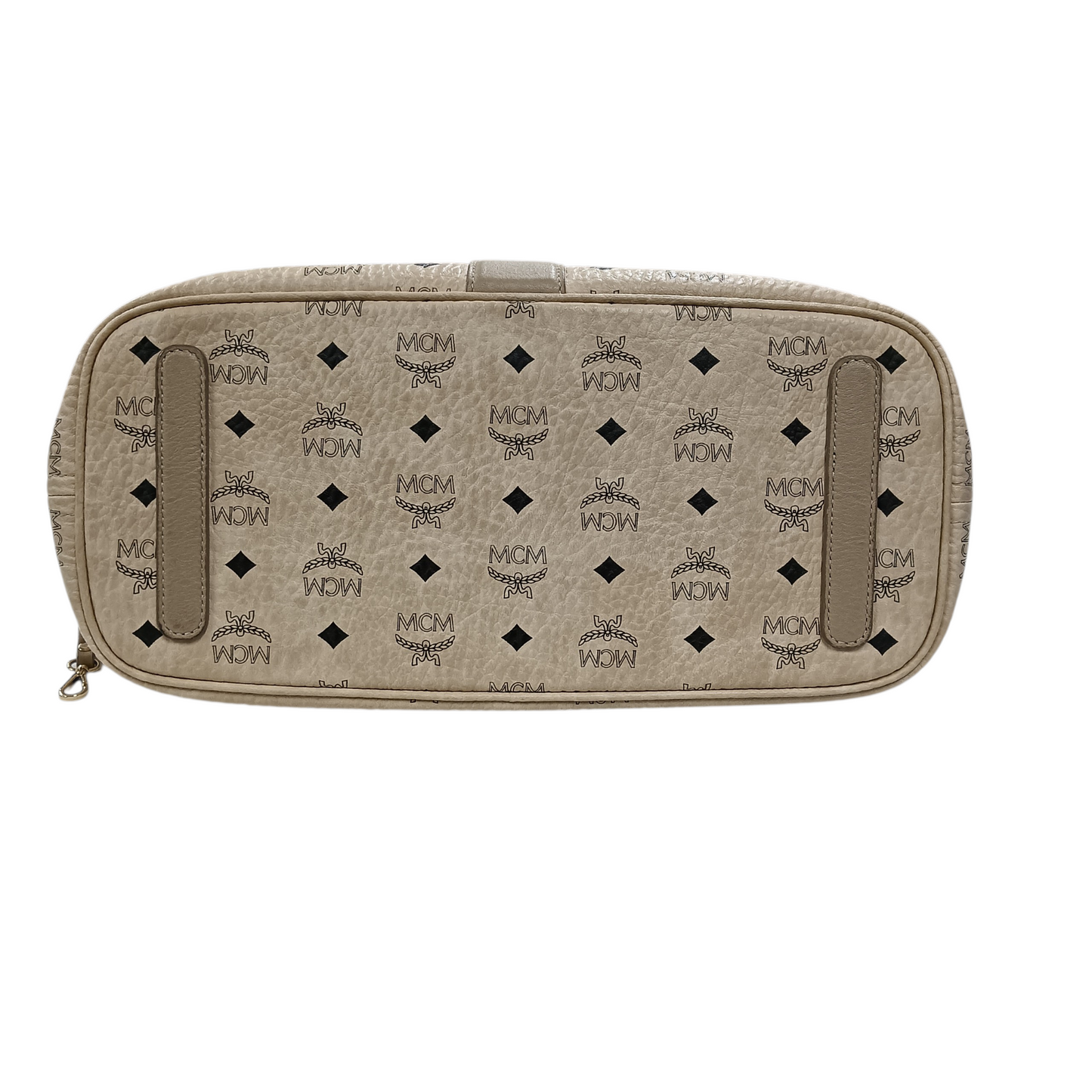 MCM Tote Bag MWP7AVI22IG001 Beige Reversible Tote