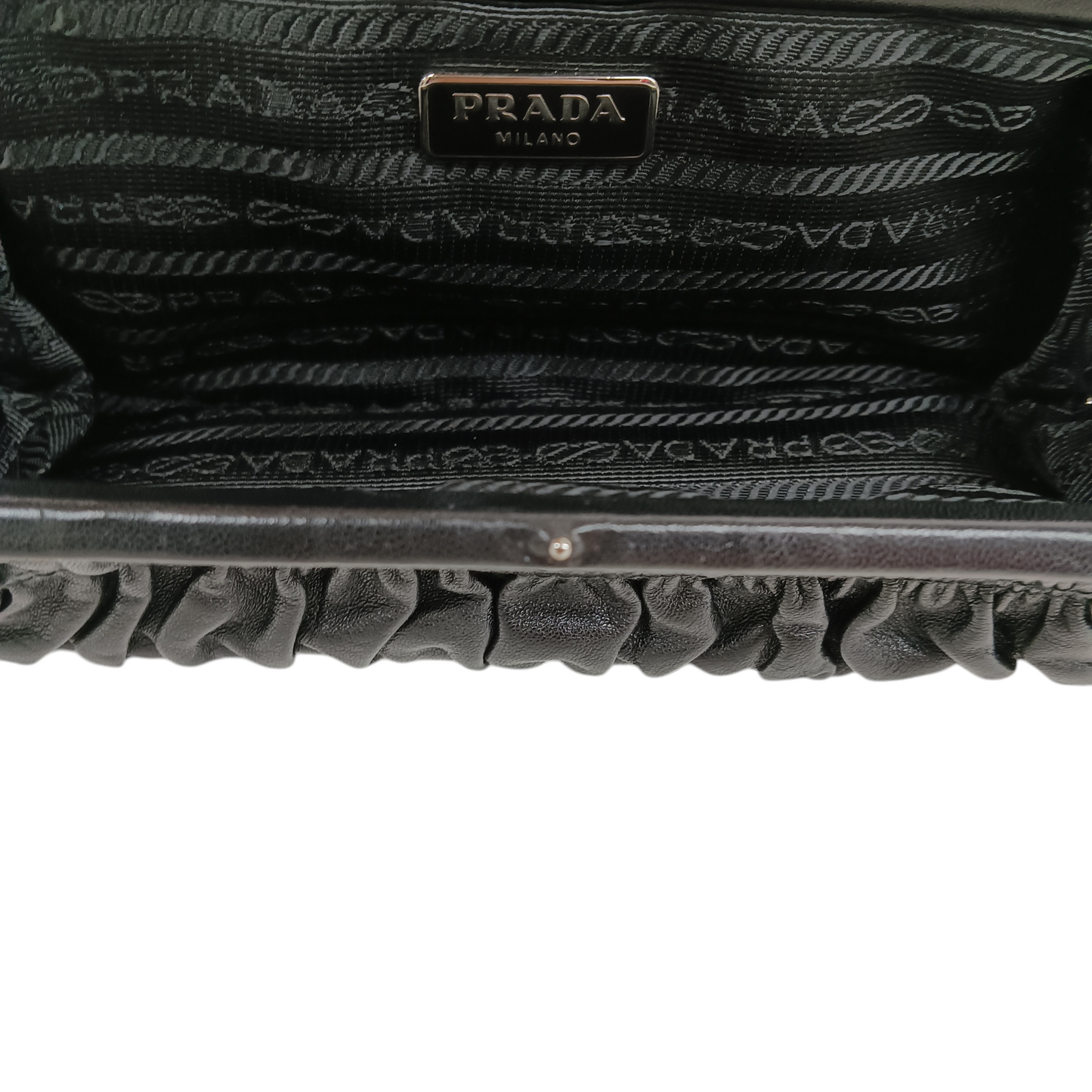 PRADA Pouch Black 107