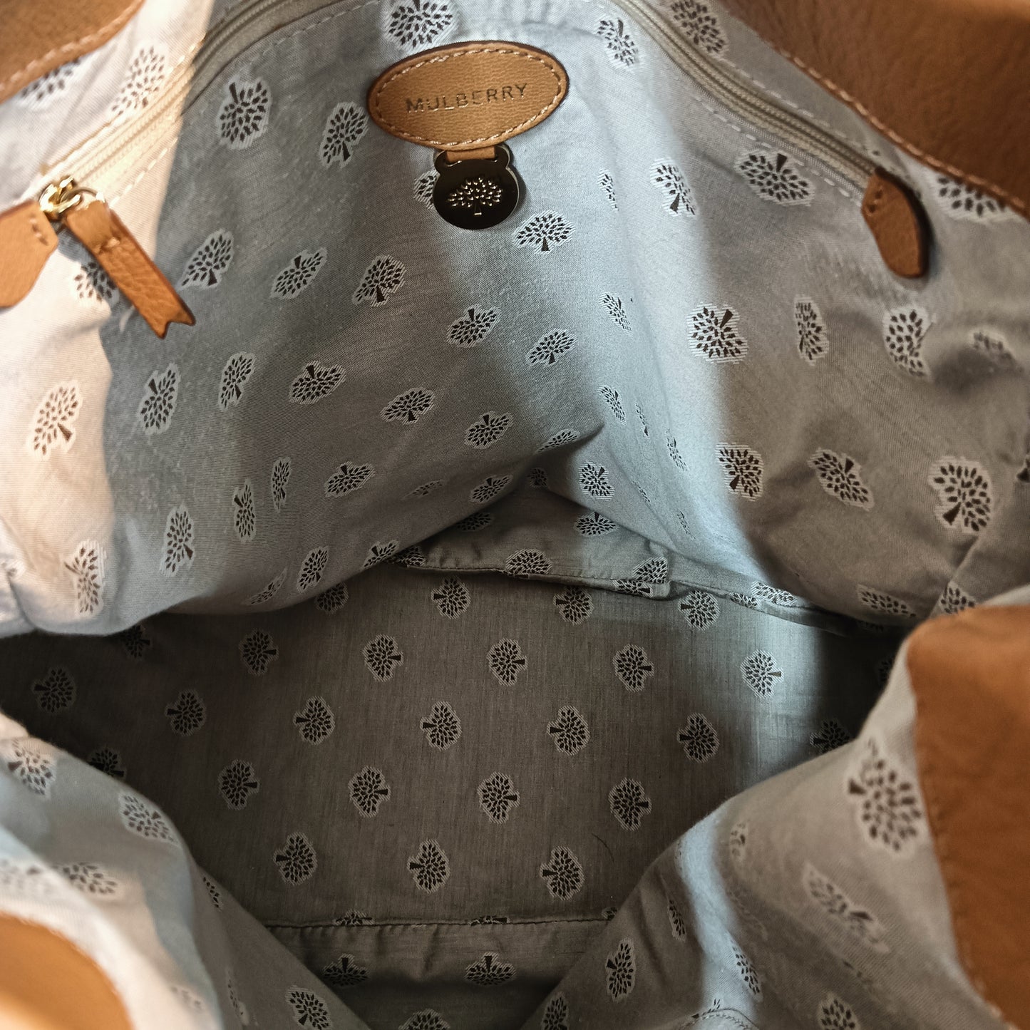 MULBERRY 2WAY Bag 1500058 Brown Stain SK1