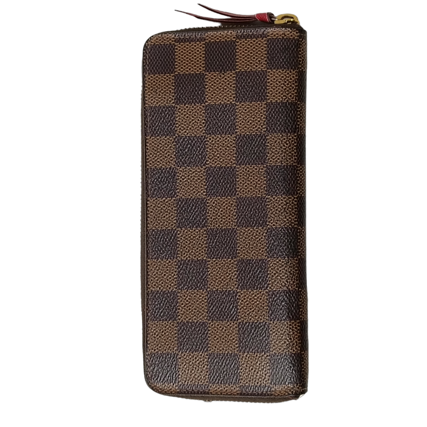 LOUIS VUITTON Long Wallet Damier Brown CA3147 Round Zip