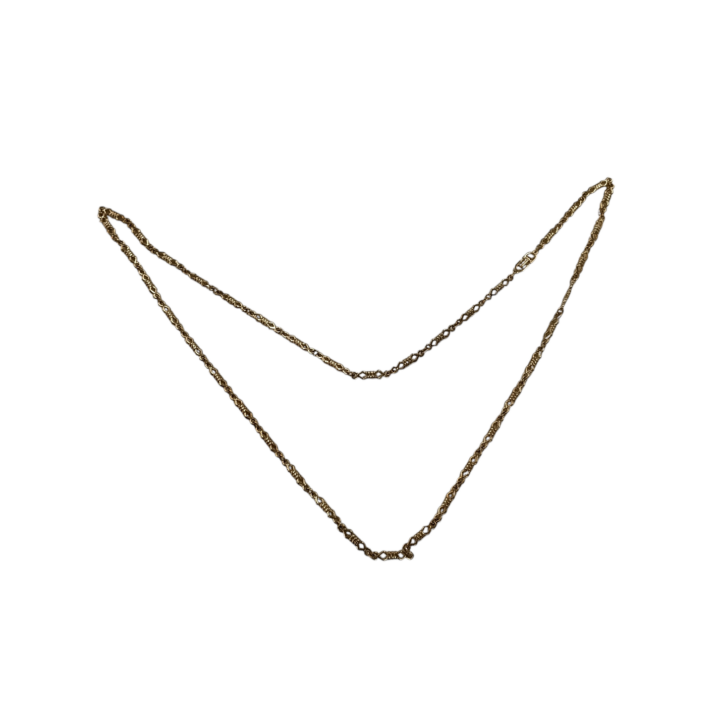 CHRISTIAN DIOR NECKLACE GOLD VINTAGE
