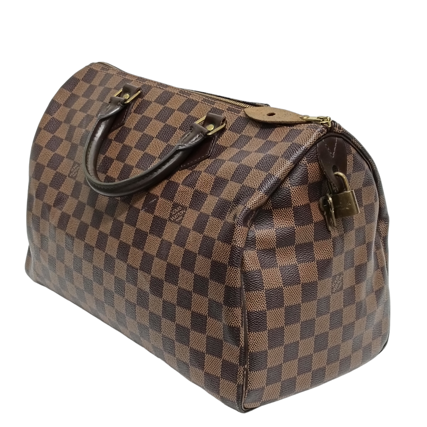 LOUIS VUITTON Bag Damier Brown Speedy 35 RI0182