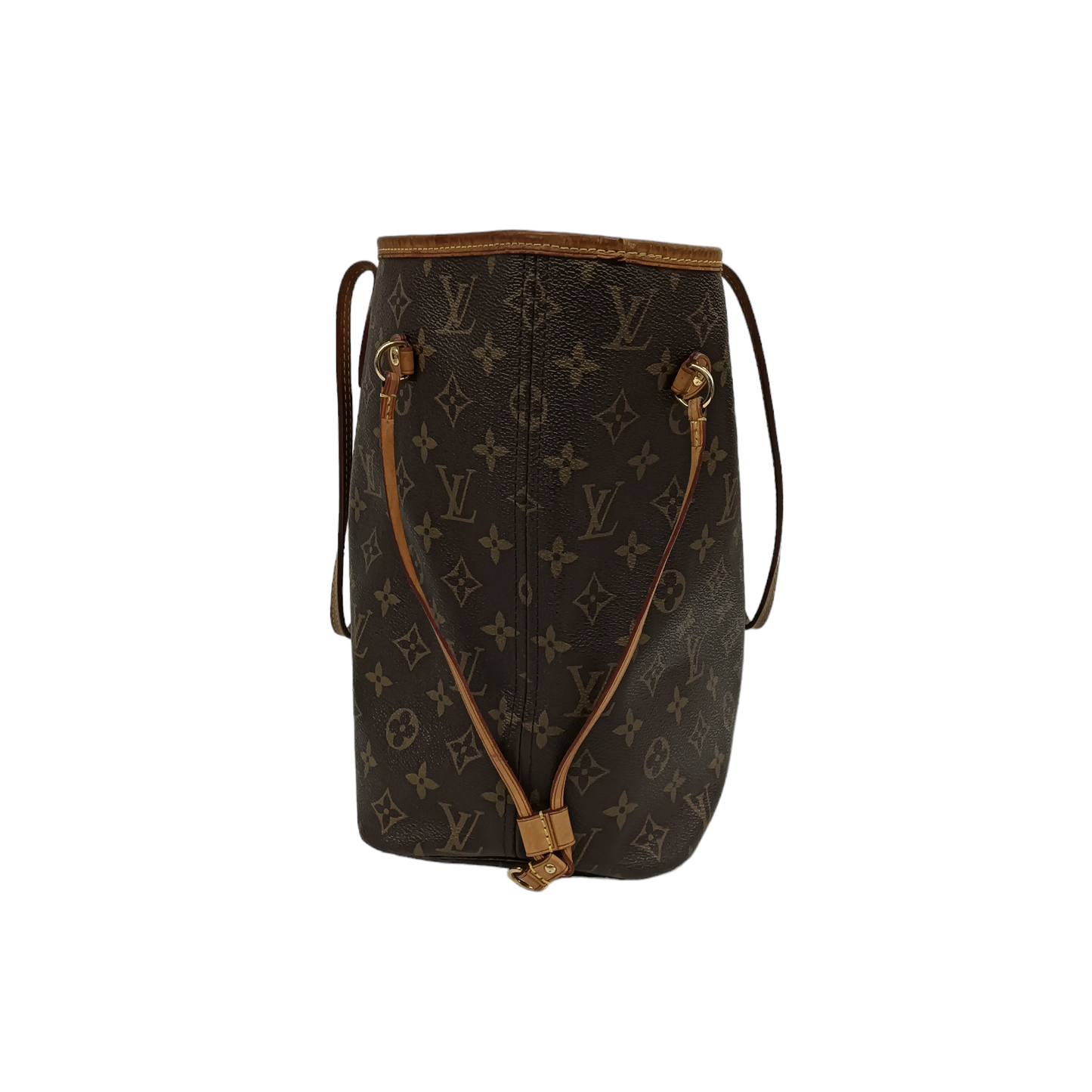 LOUIS VUITTON TOTE BAG M40995 Brown SR2174 Neverfull MM *Damage