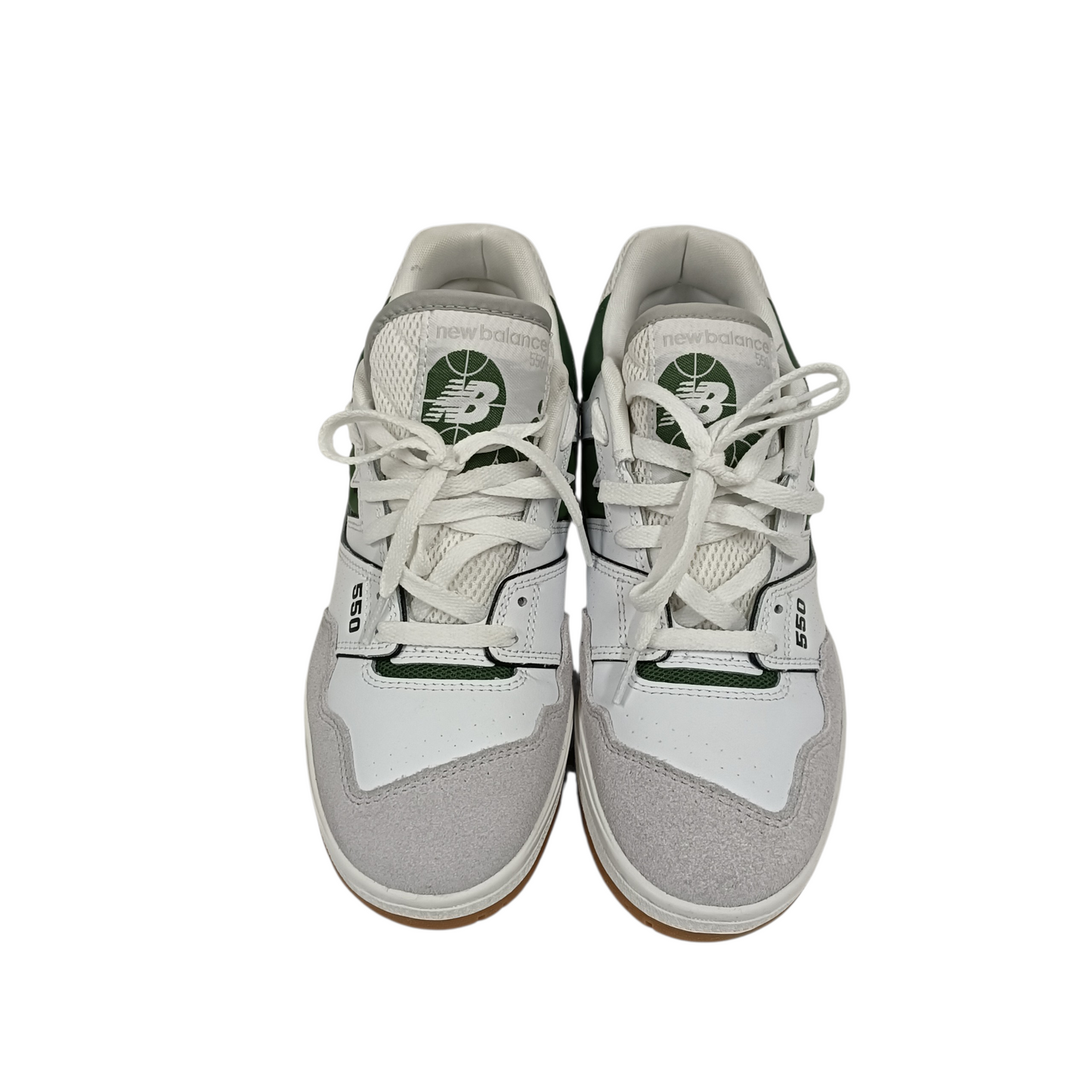 NEW BALANCE Sneaker BB550ESB Mens White/Green