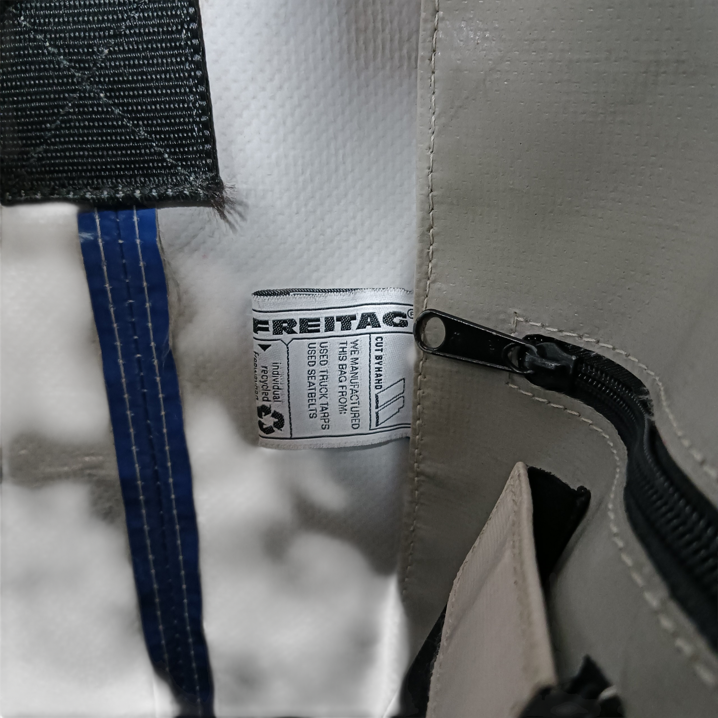 FREITAG Tote Bag F74 BOB Blue And Gray