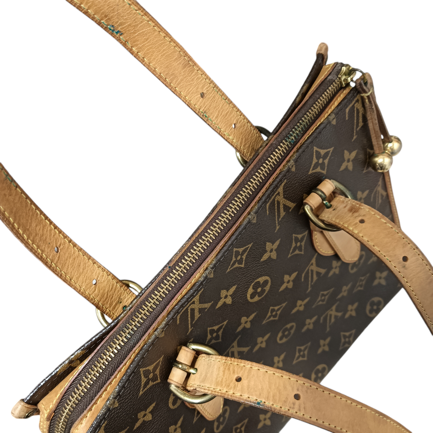 LOUIS VUITTON Shoulder Bag Monogram Brown Popincort M40007