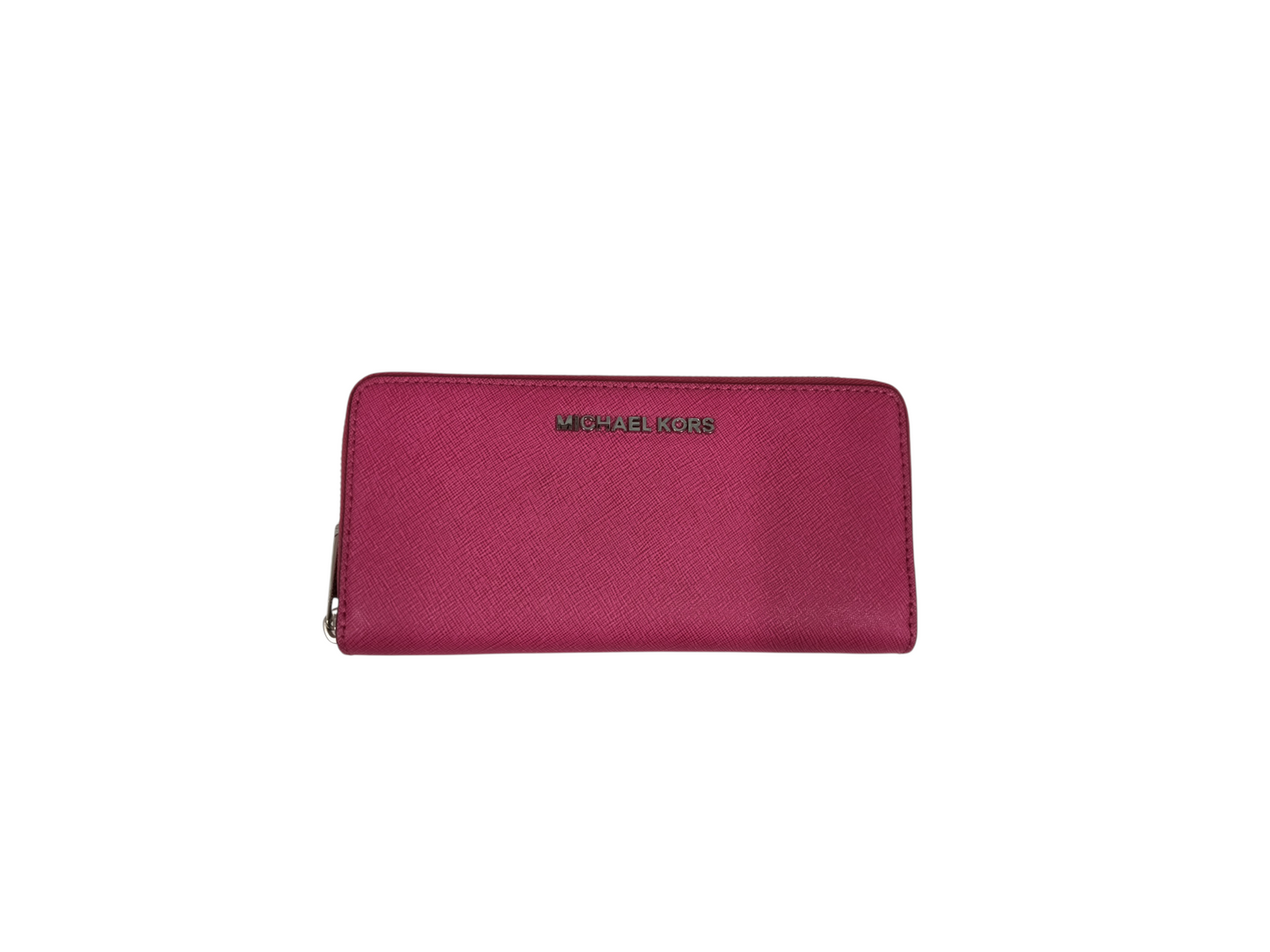 MICHAEL KORS LONG WALLET SHOCKING PINK