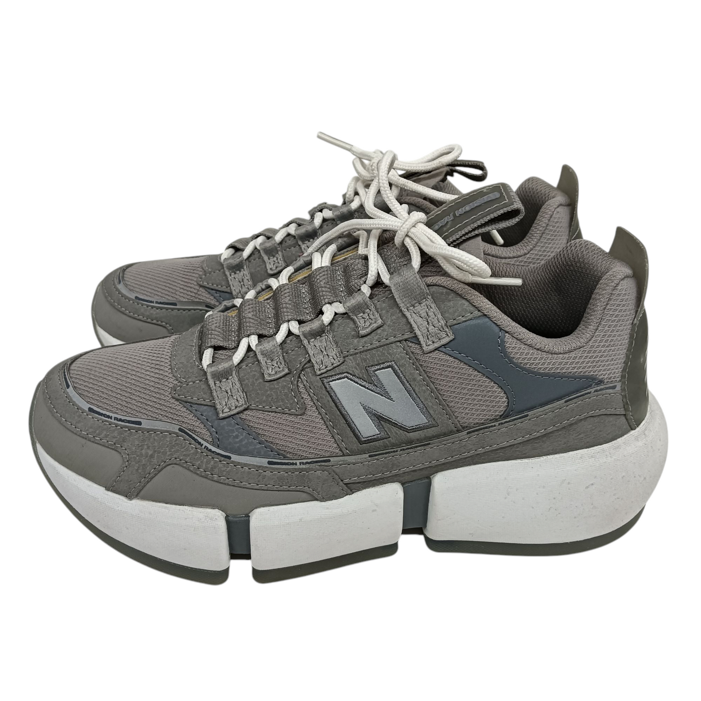NEW BALANCE Sneaker 8.5US MSVRCJSD Mens Gray Rank(AB) VISION RACER