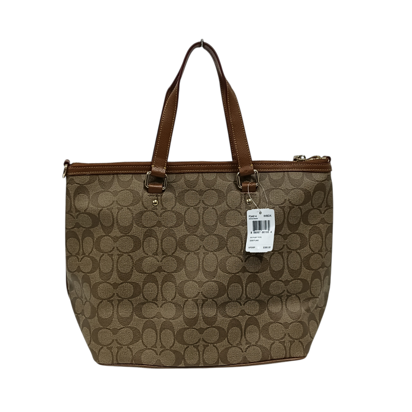COACH 2WAY Bag F34614 Brown And Purple