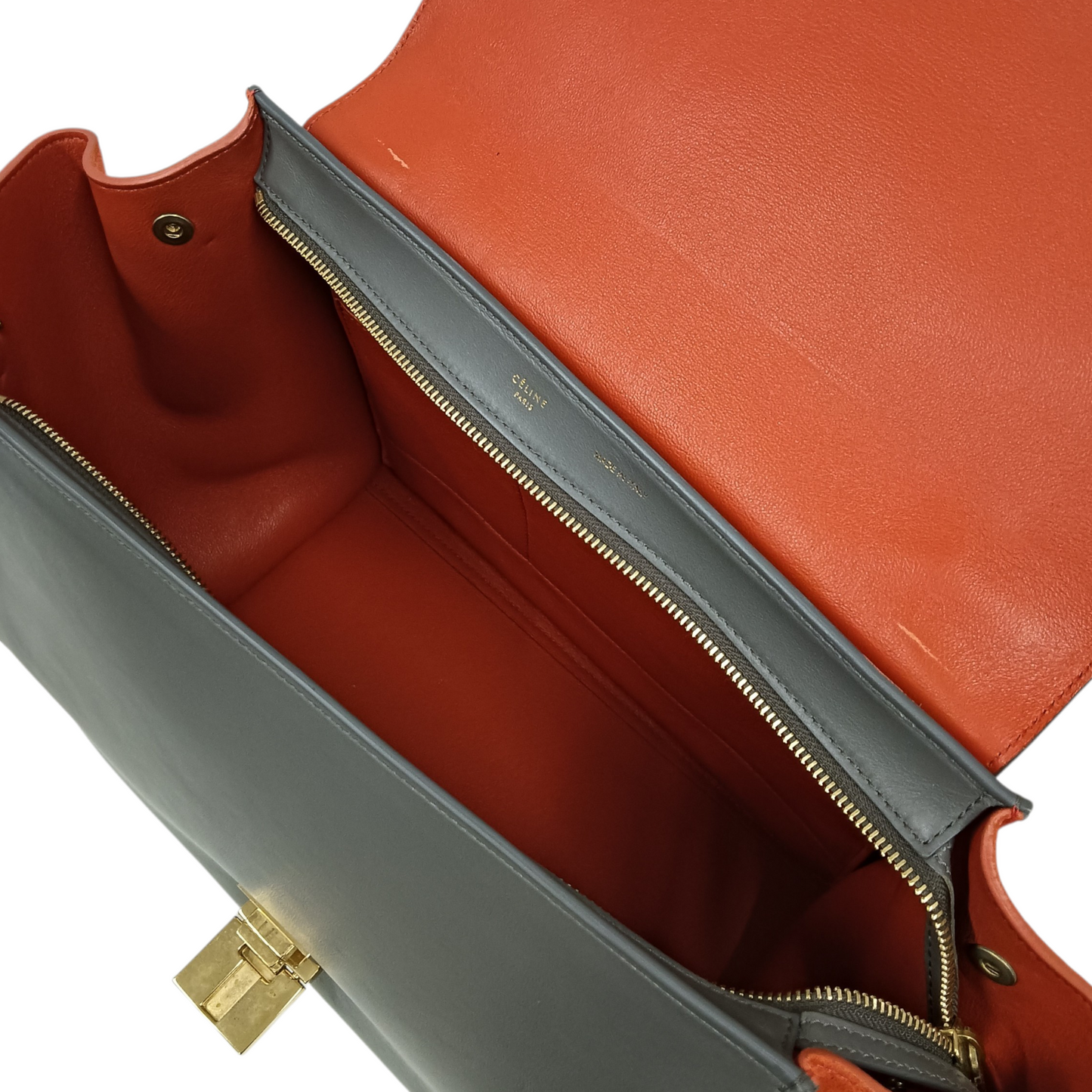 Celine 2Way Bag Trapeze Medium F-CE-0163 Rank (B)