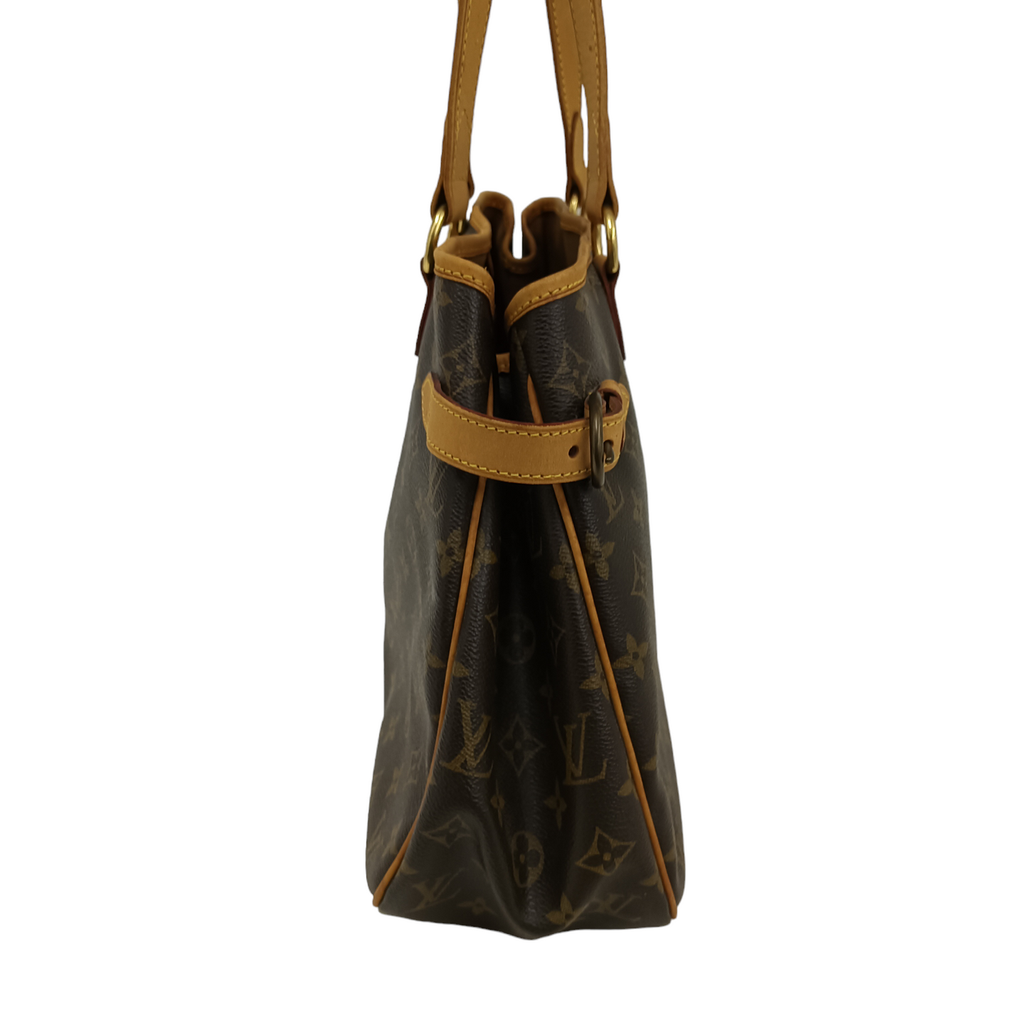 LOUIS VUITTON Handbag M51154 Brown DU3048 Stain