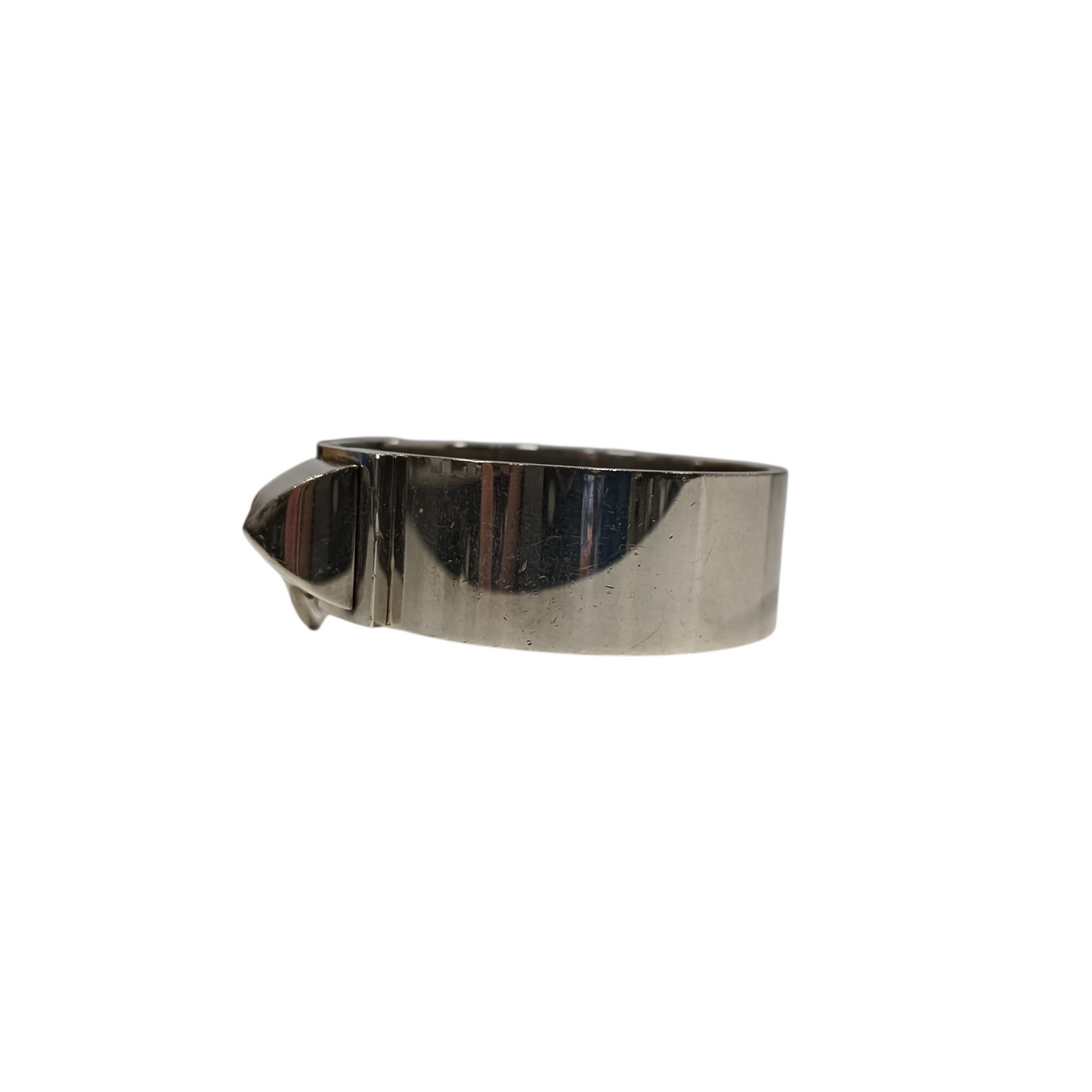 HERMES Bangle Silver AG925 Collier De Chien 14AK095145