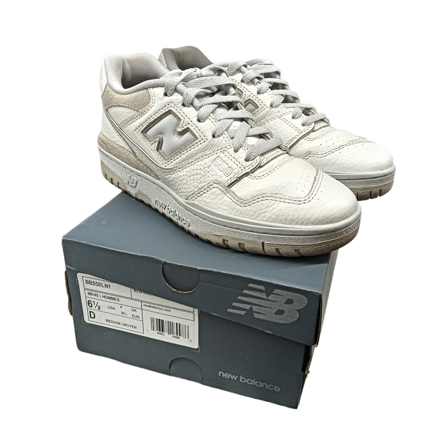 NEW BALANCE Sneaker 6UK BB550LN1 Lady's White