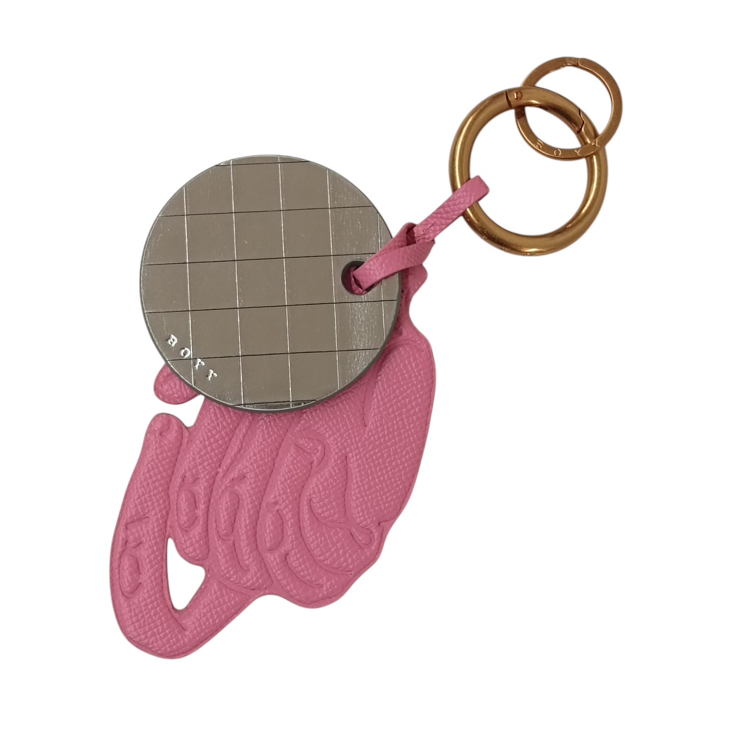 BOYY Key Ring Rank (A) Pink/Silver