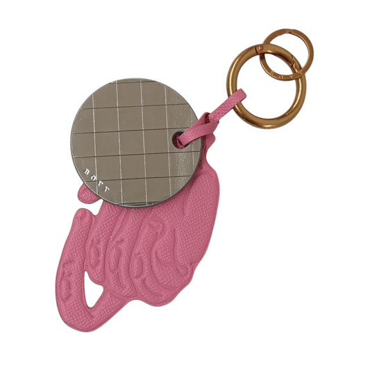 BOYY Key Ring Rank (A) Pink/Silver