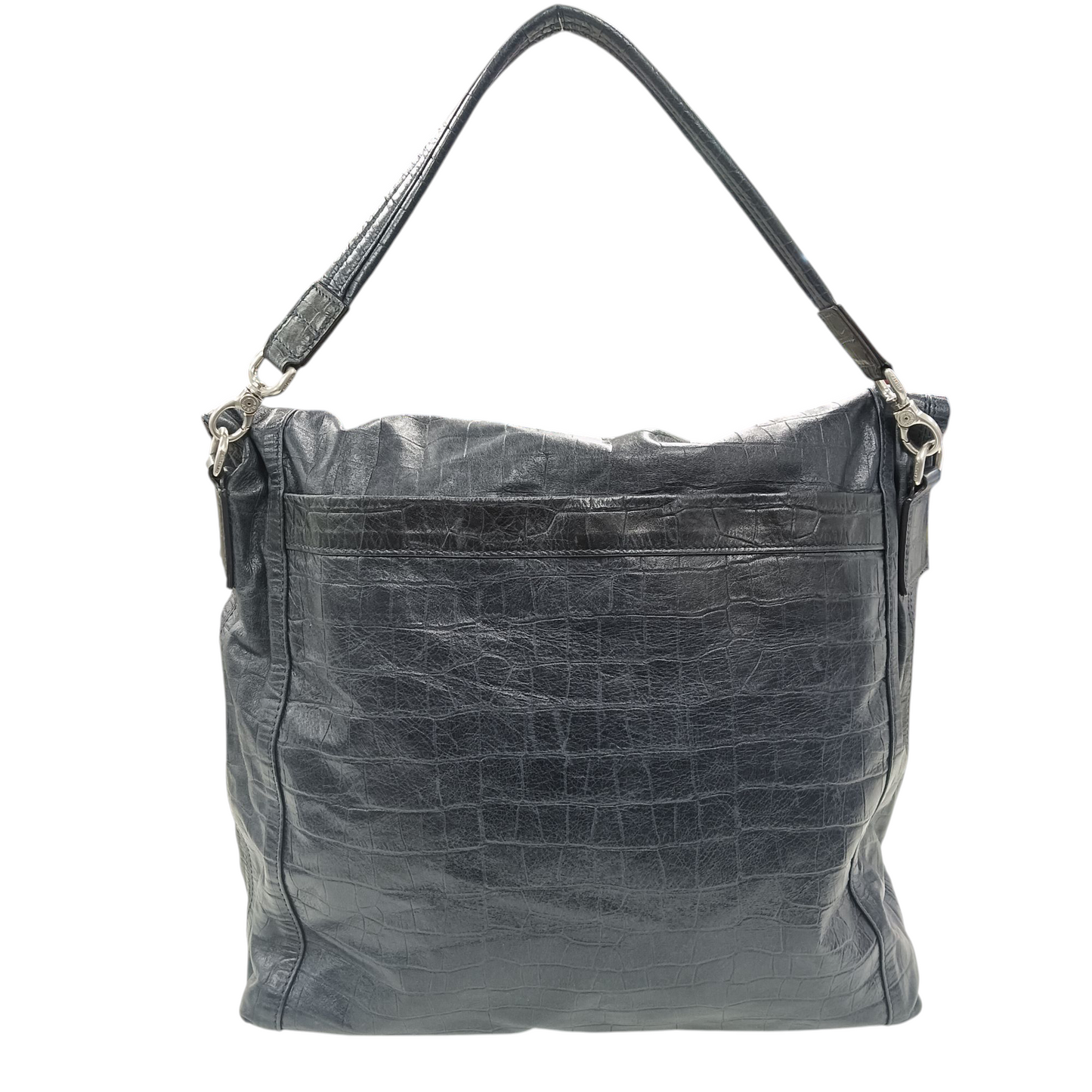 ANIARY 2Way Bag Leather Navy