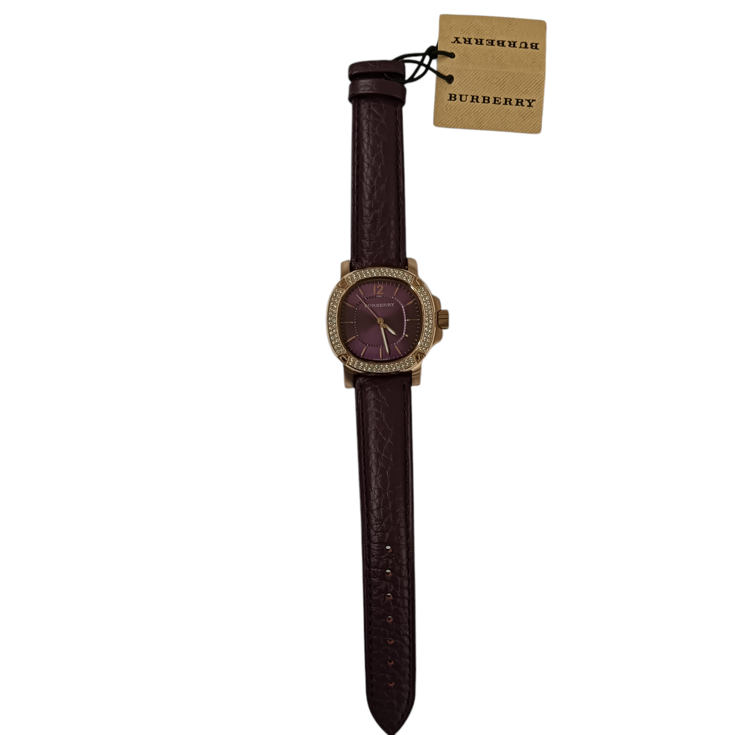 BURBERRY Wrist Watch BBY1809 Rank (A) Purple