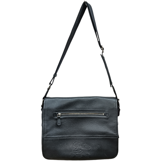 MCM Messenger Bag MMM2SNP03BK001 Rank (B) *Damage