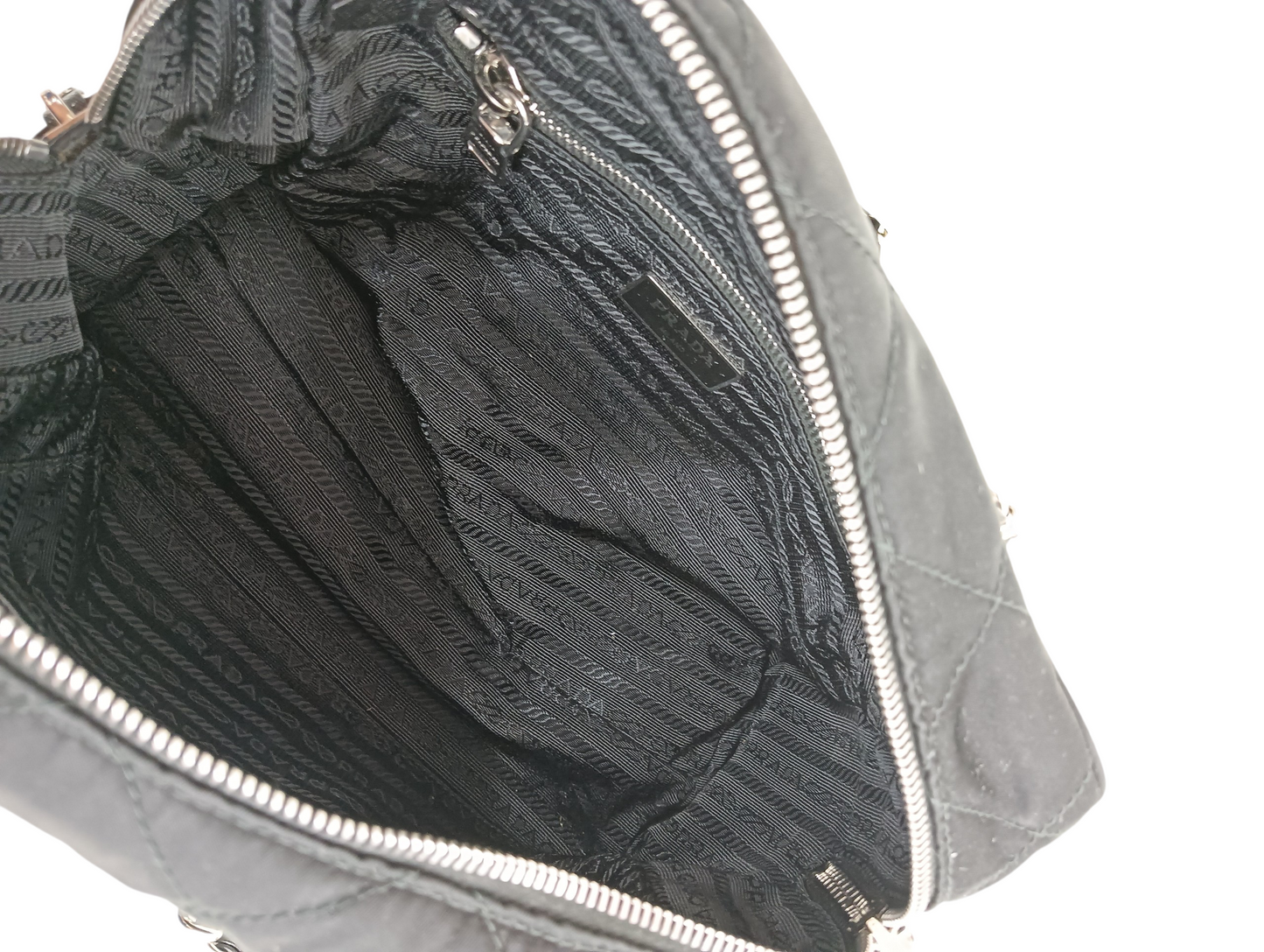 PRADA Shoulder Bag 1BB903 Black