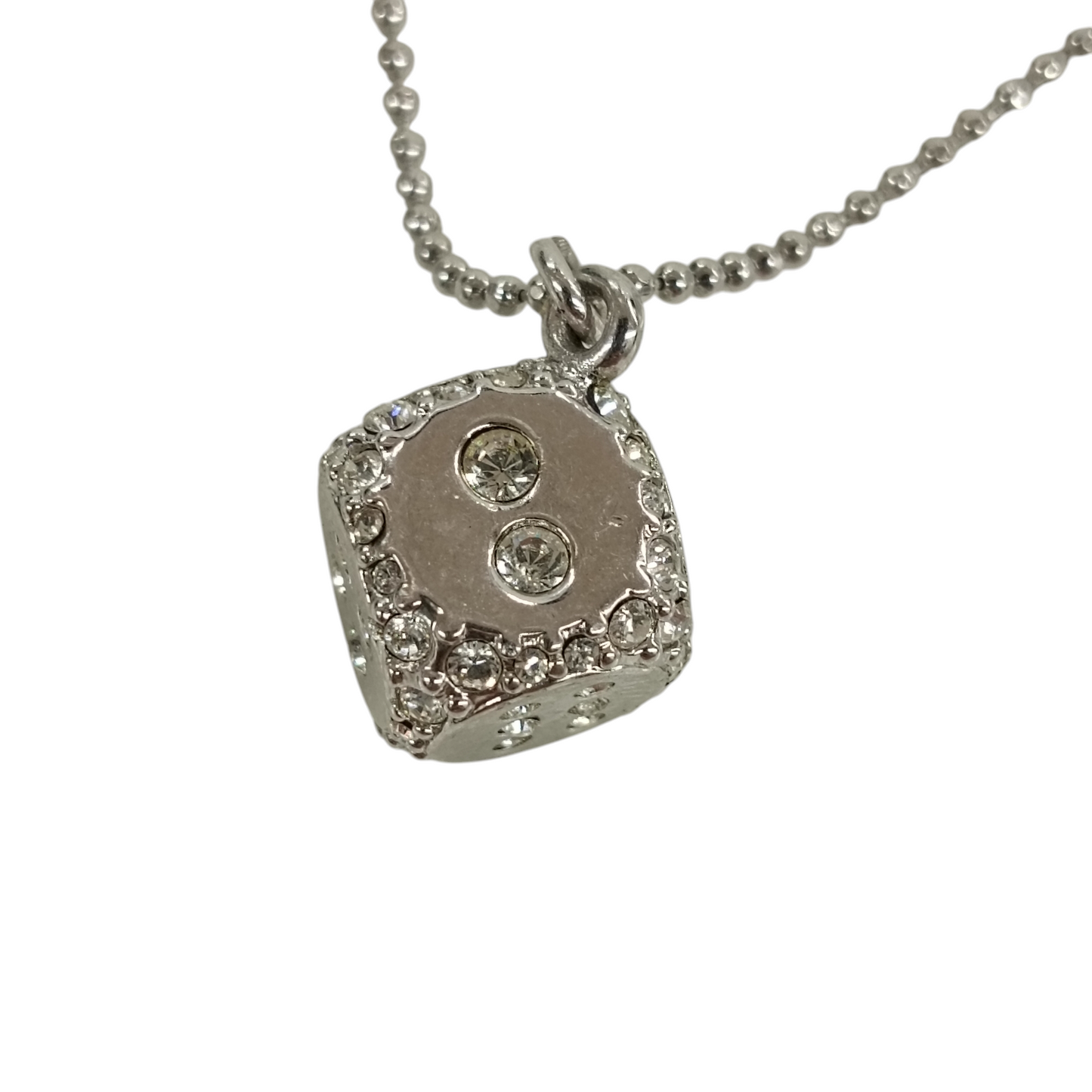 SWAROVSKI Necklace Silver Dice Rank (B)