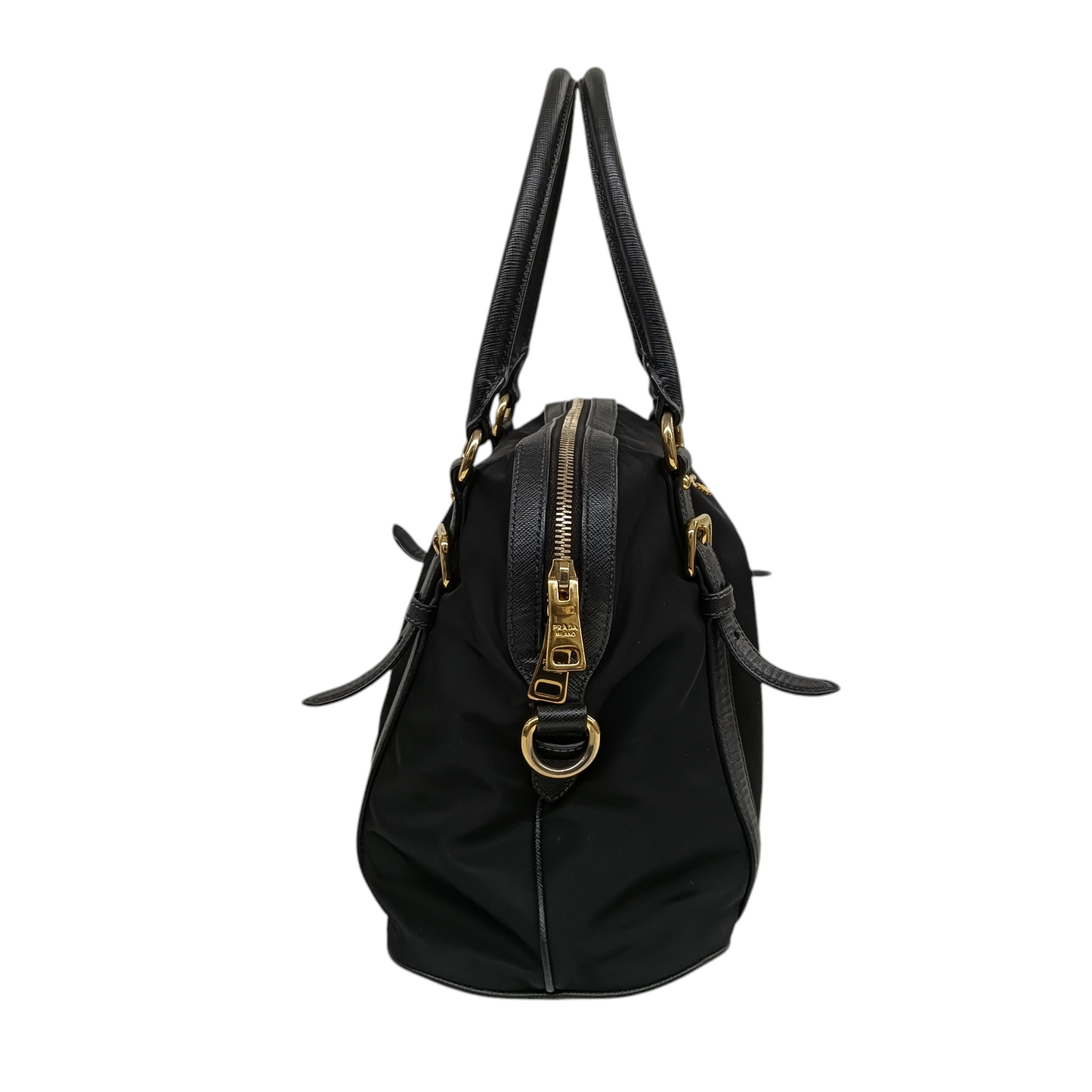 PRADA 2WAY Bag saffiano 1BB013 Rank B Black 203