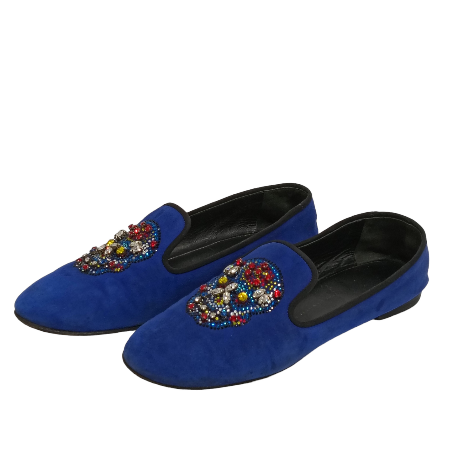 GIUSEPPE ZANOTTI Slip-on Lady's Blue Size 39