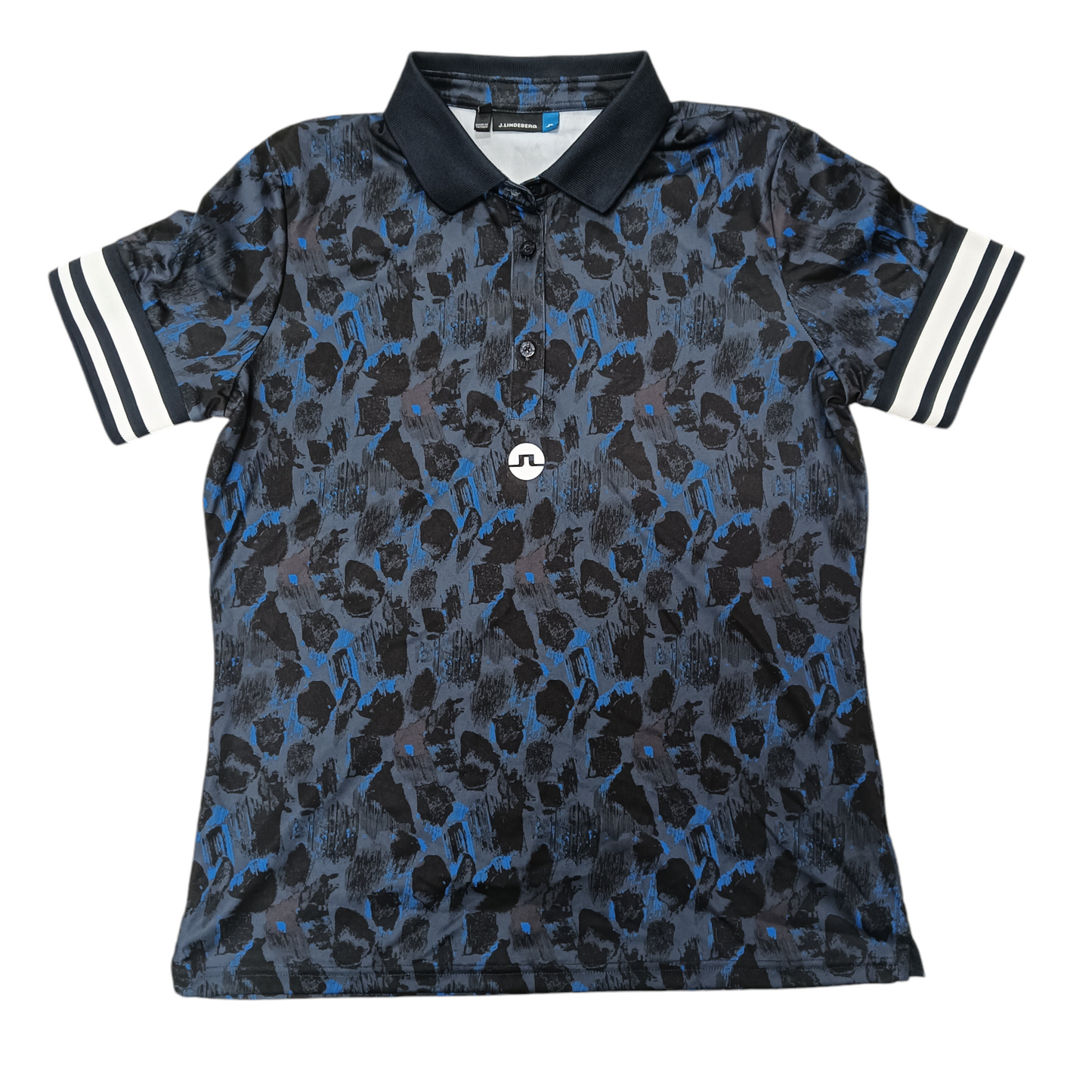 J.LINDEBERG POLO SHIRT LADY'S SIZE XL NAVY