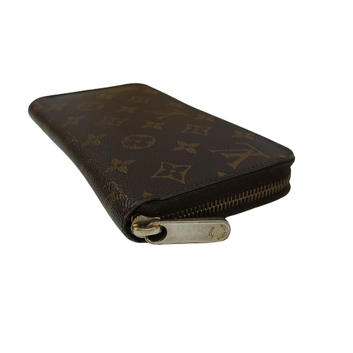 LOUIS VUITTON Long Wallet Monogram M60017 Brown **Scratch