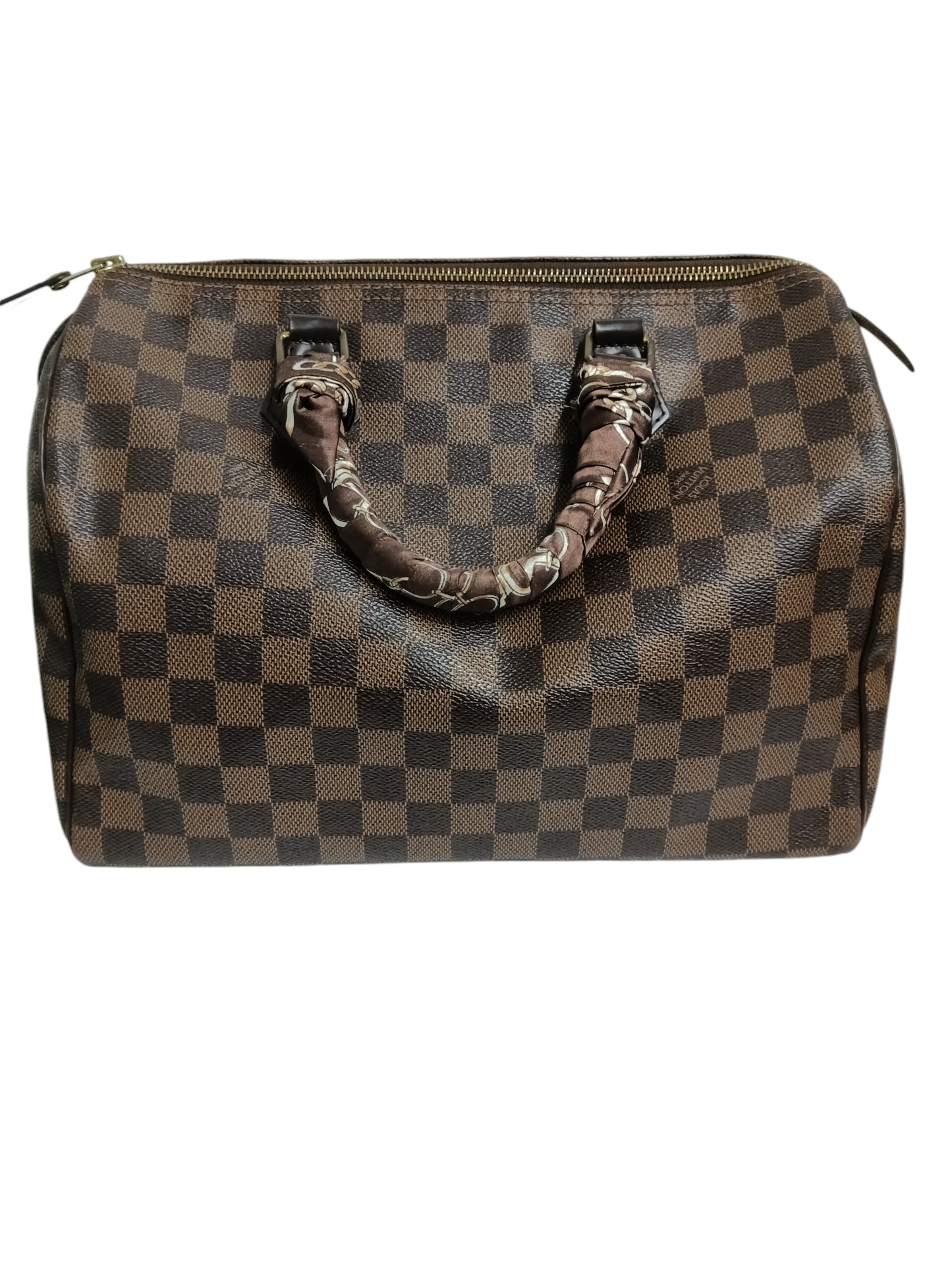 LOUIS VUITTON HANDBAG DAMIER BROWN N41364 DAMAGE